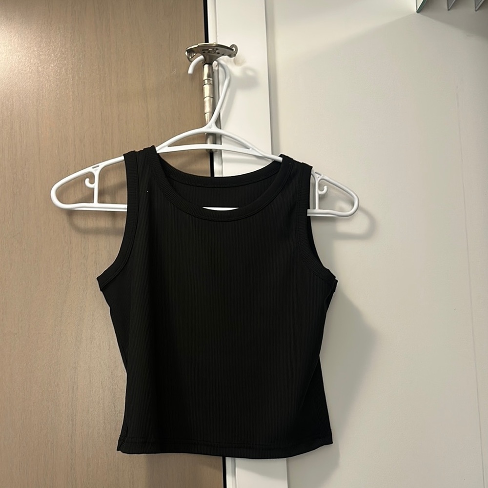 Black Sleeveless Women's Top